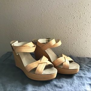 MARC JACOBS Leather Wedges - Like New